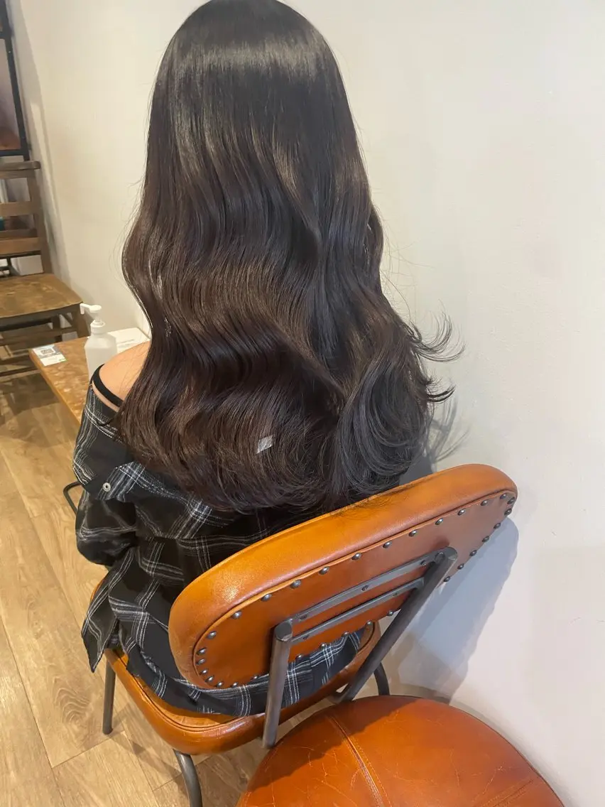 ロング カラー ヘアアレンジ coco♡ 韓国hairのヘアスタイル