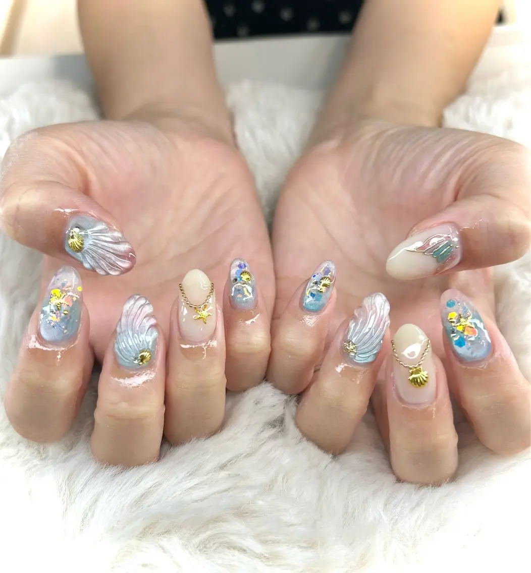ネイル アートネイル ハンドネイル yamane de  salonのネイルデザイン