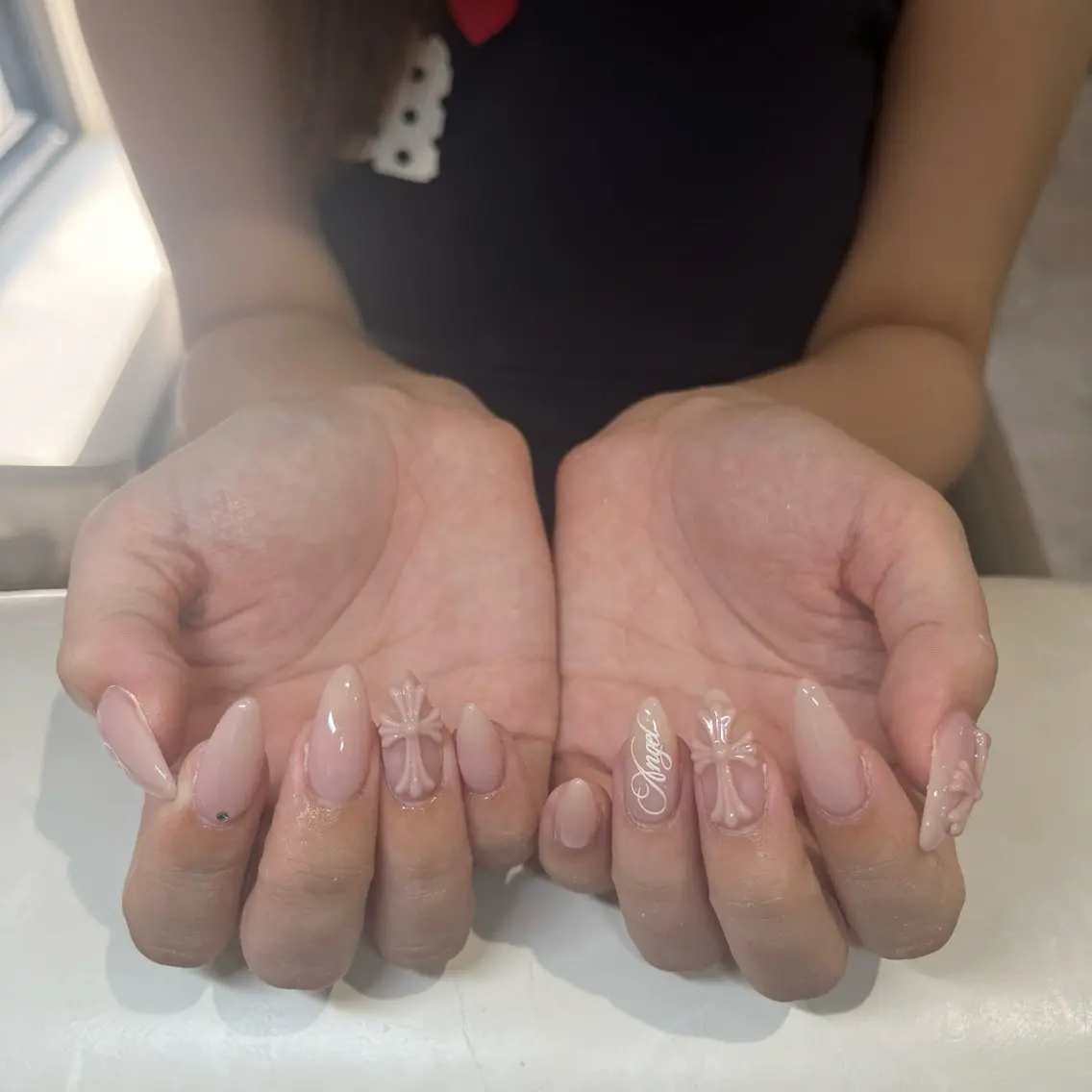 ネイル ハンドネイル IROHA nail Ami🐊🎀のネイルデザイン