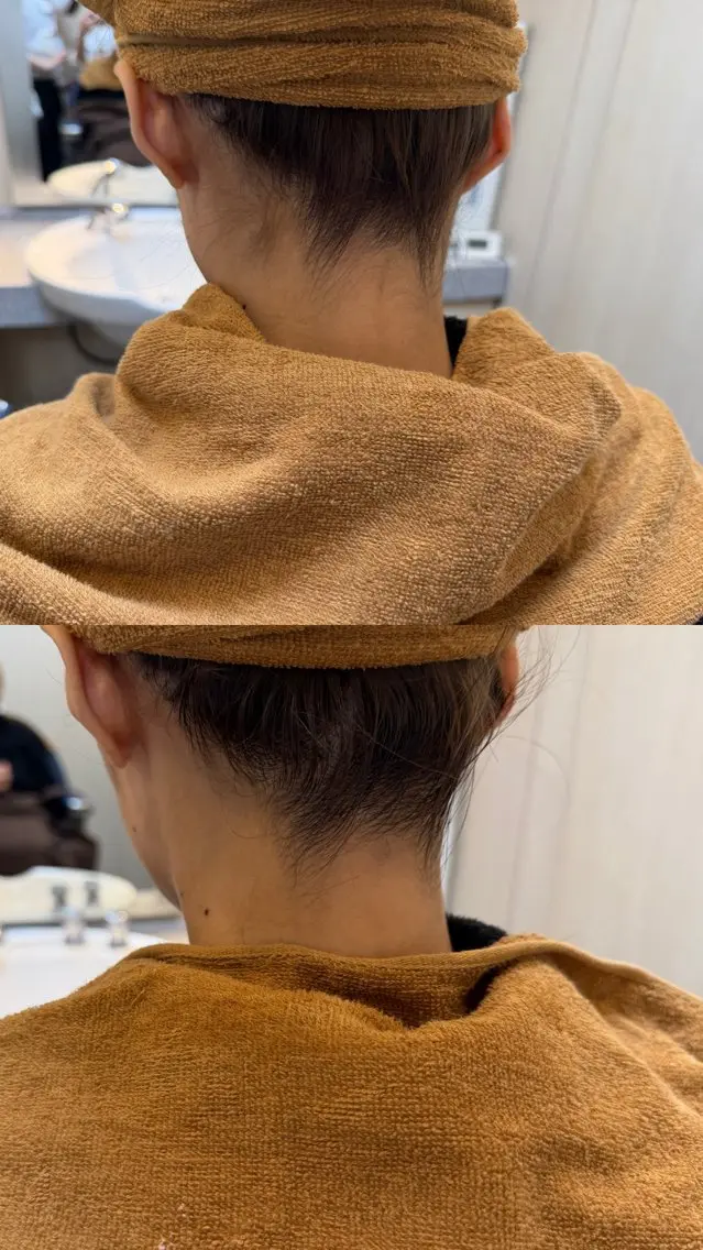 野崎 テレシアのヘアスタイル
