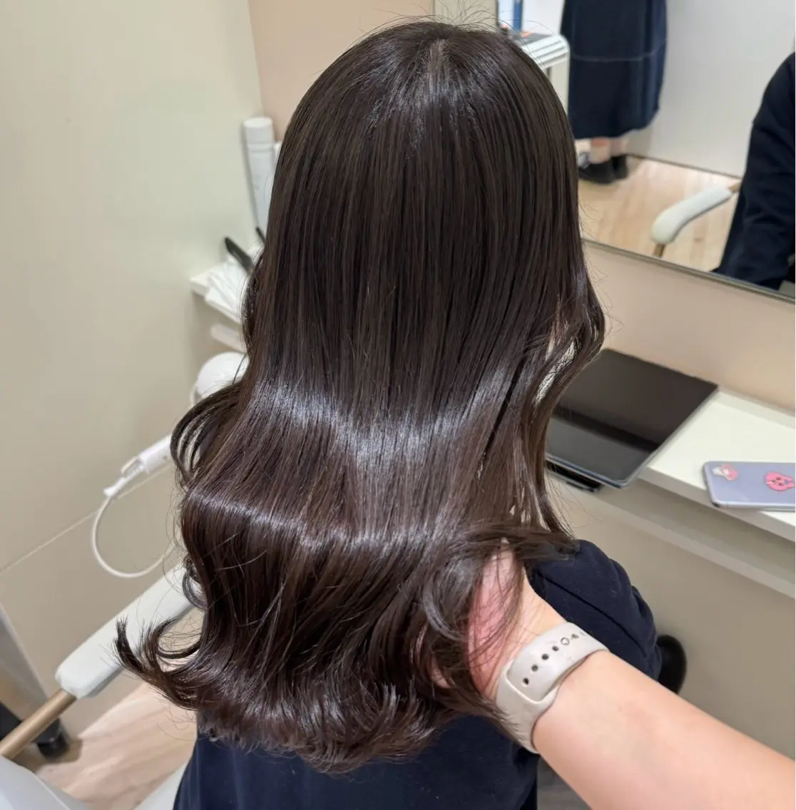 ロング カラー ParveMix🎀 稲垣 詞葉のヘアスタイル