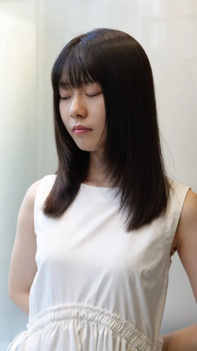 セミロング 大阪/心斎橋 レイヤー/勇介のヘアスタイル