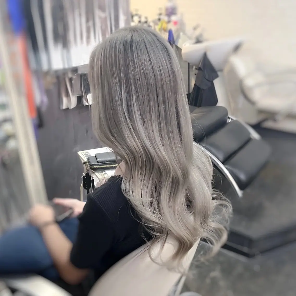 ロング カラー ヘアアレンジ ブリーチ ケアブリーチ ケアカラー グラデーションカラー ヘアカラー トリートメント Kimura Shinyaのヘアスタイル