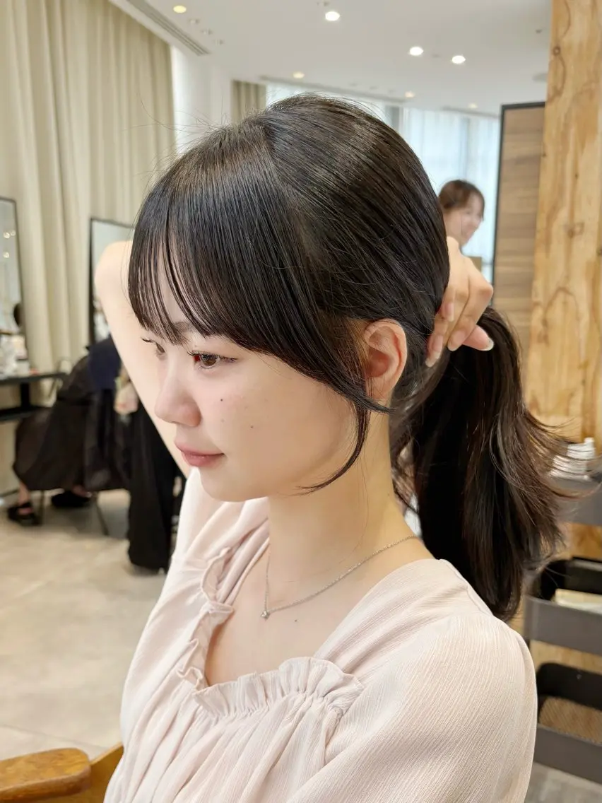 セミロング カット レイヤー特化✨/大阪 /似合わせ/もりちのヘアスタイル