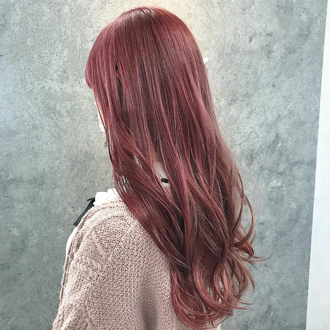 セミロング ヘアカラー トリートメント 所渉/韓国レイヤー /ウルフカットのヘアスタイル