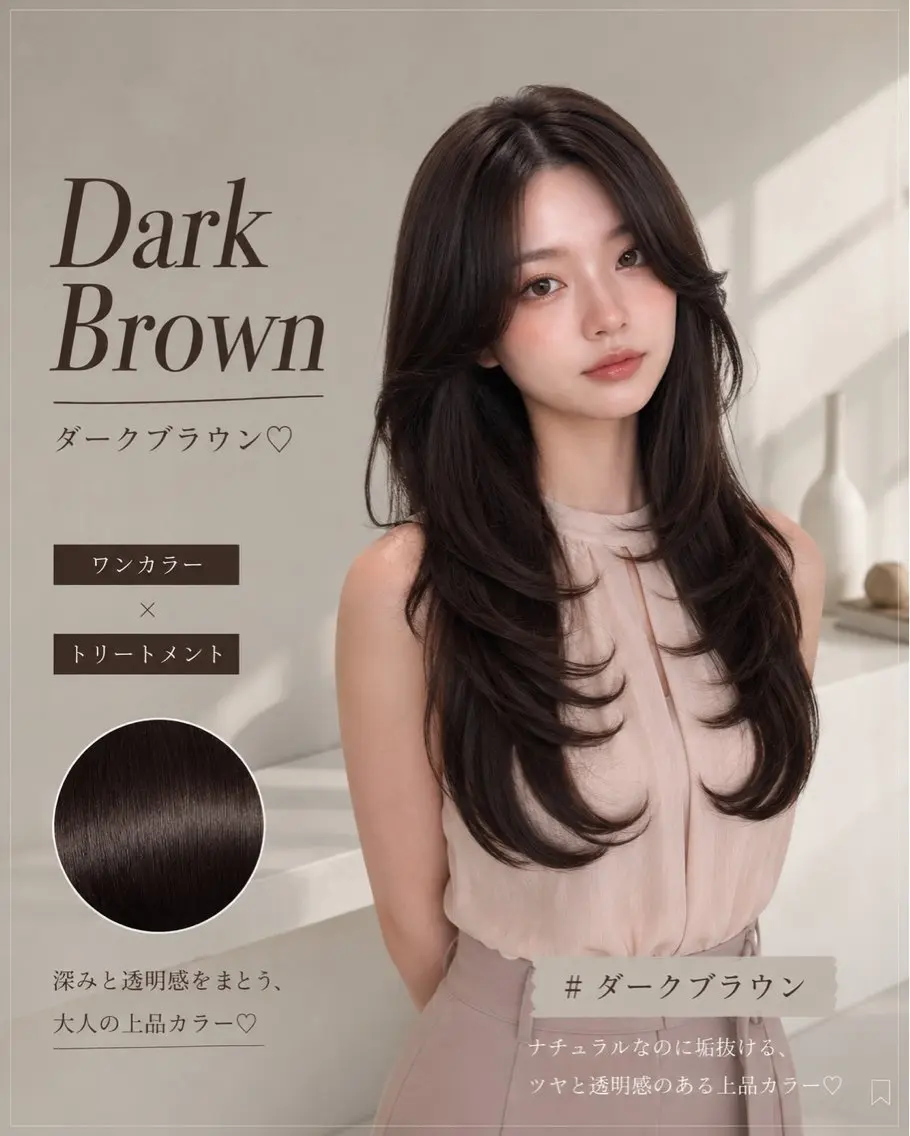 ロング カット ヘアカラー 透明感🤍×髪質改善 🫧Kaitoのヘアスタイル