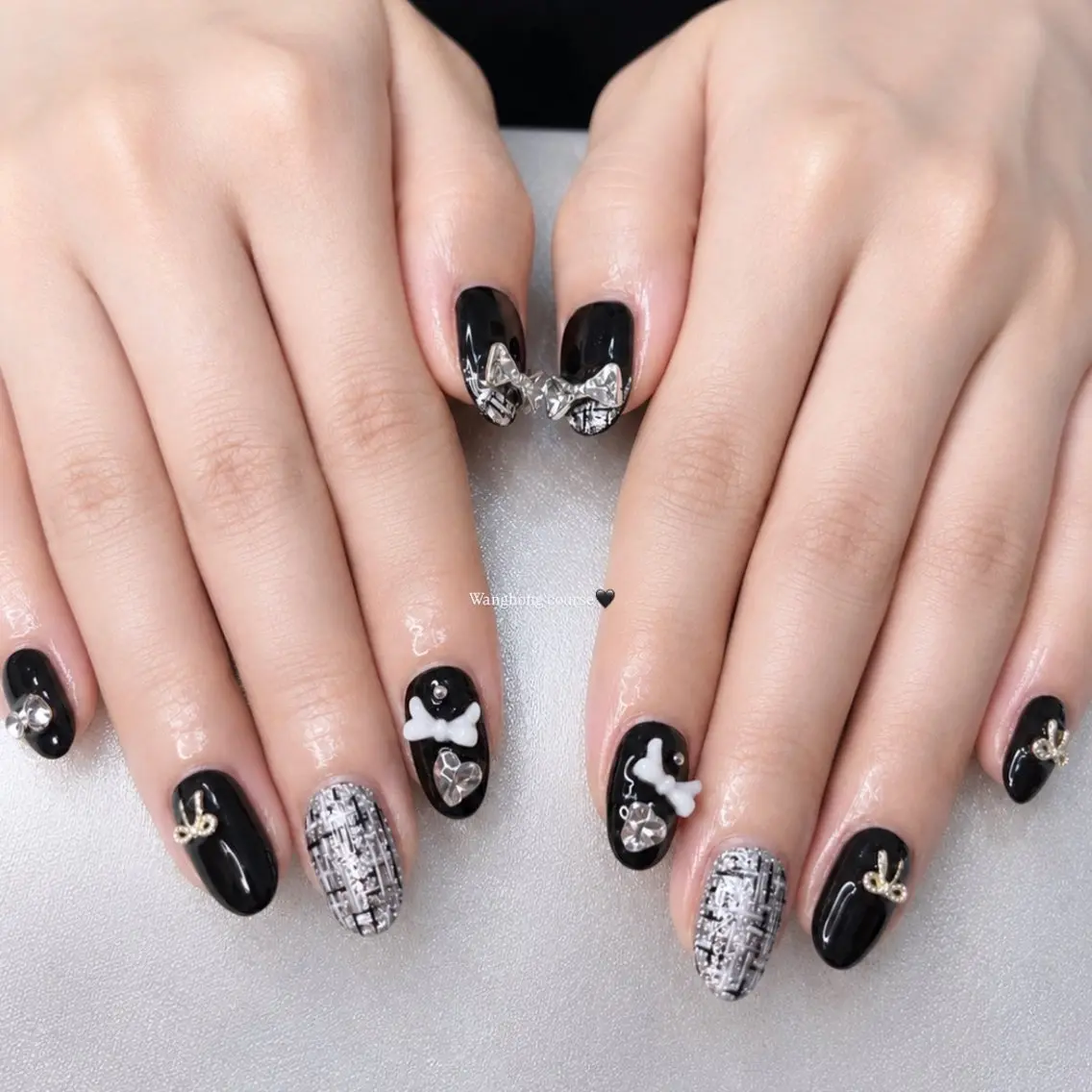 ミディアム ハンドネイル soin.nail aiのネイルデザイン