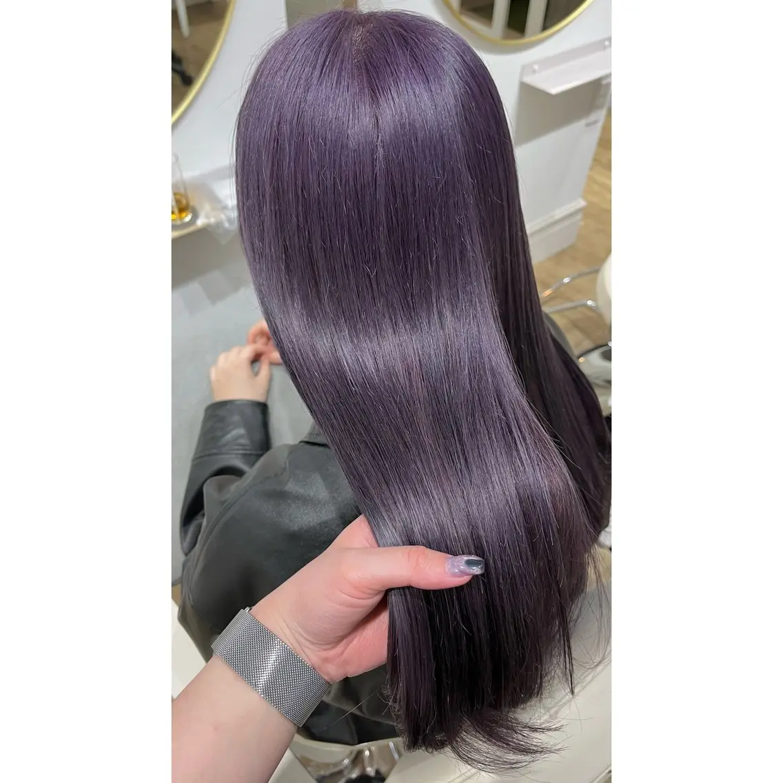 ロング カラー ヘアカラー トリートメント 梅田/髪質改善カラー ❄︎ mikiのヘアスタイル