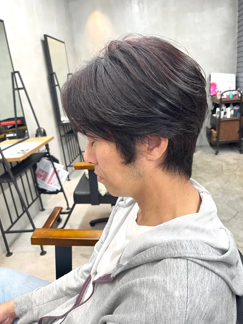 ヘアアレンジ メンズ 馬場 大輝のヘアスタイル