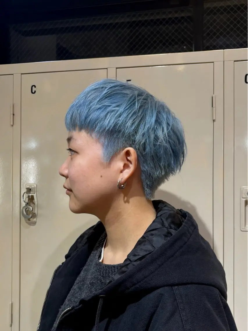 【🌐メンズメニュー🌐】ブリーチ込ダブルカラー🧩+カット✂️+選べるトリートメント🫧の写真