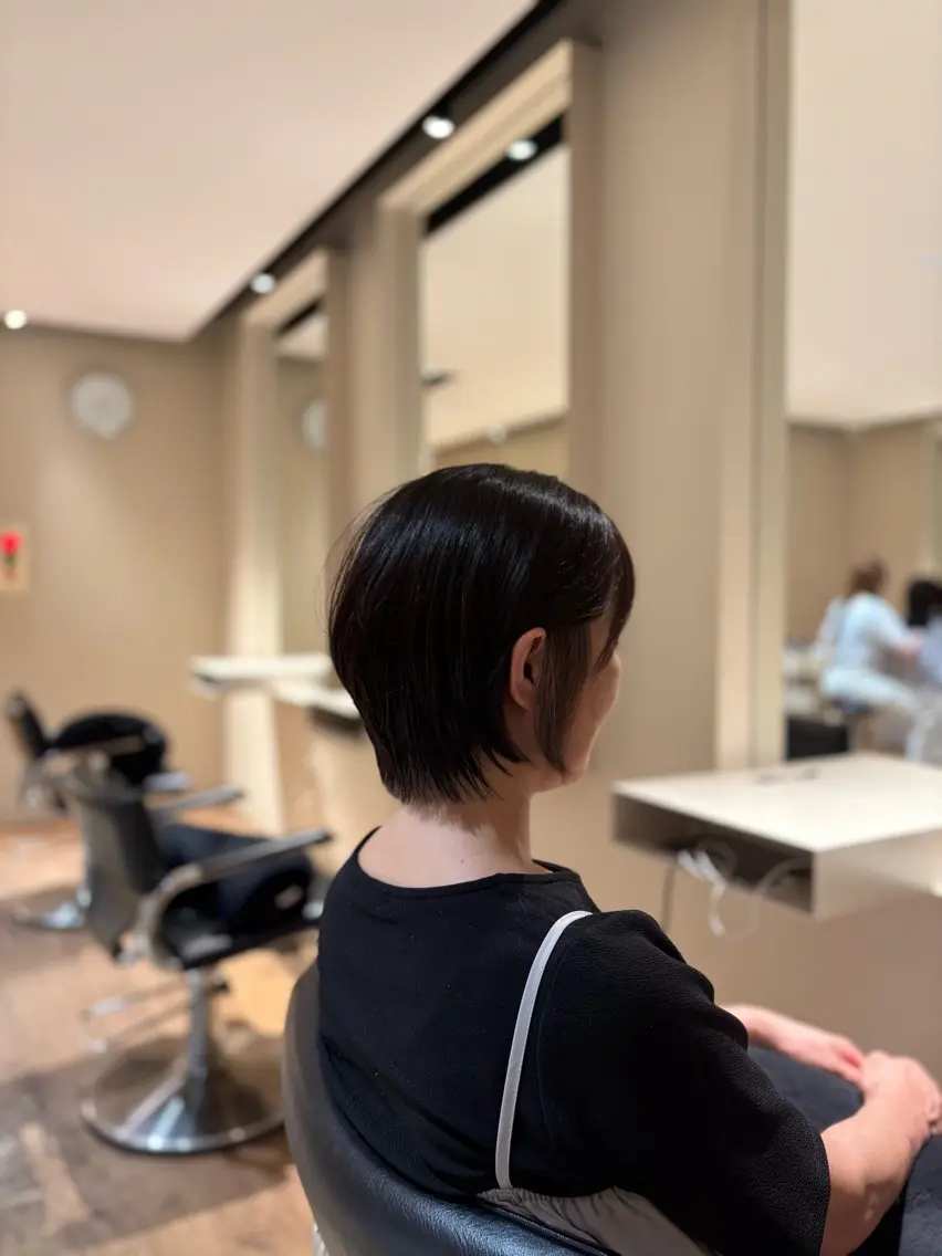 ショート ボブ 北尾 斗唯のヘアスタイル