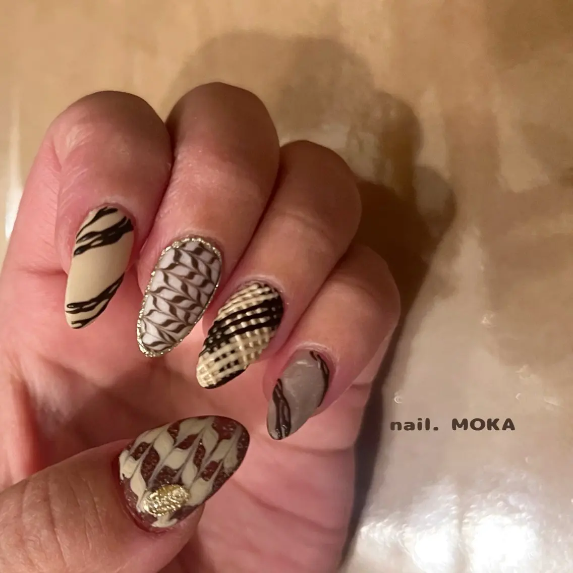 ネイル nail. MOKAのネイルデザイン