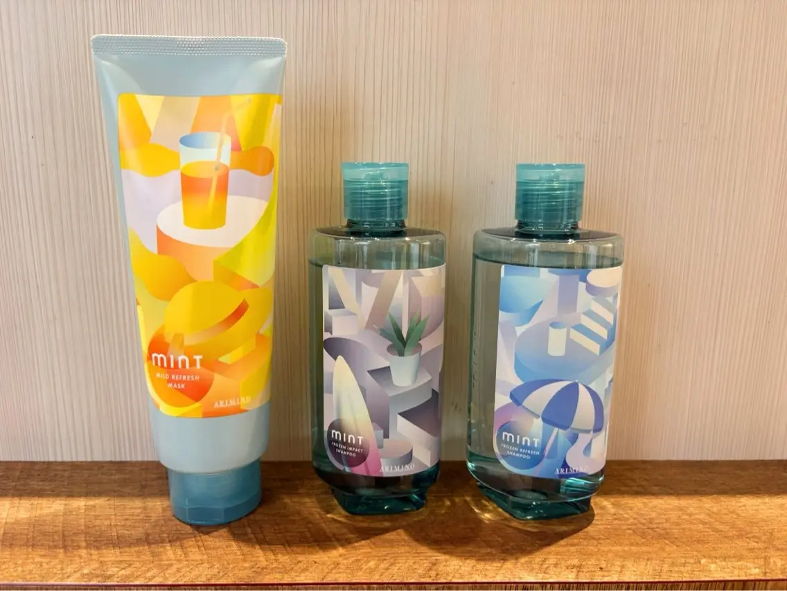 あつーい日おすすめ☀️ミントシャンプースパ🧖の写真