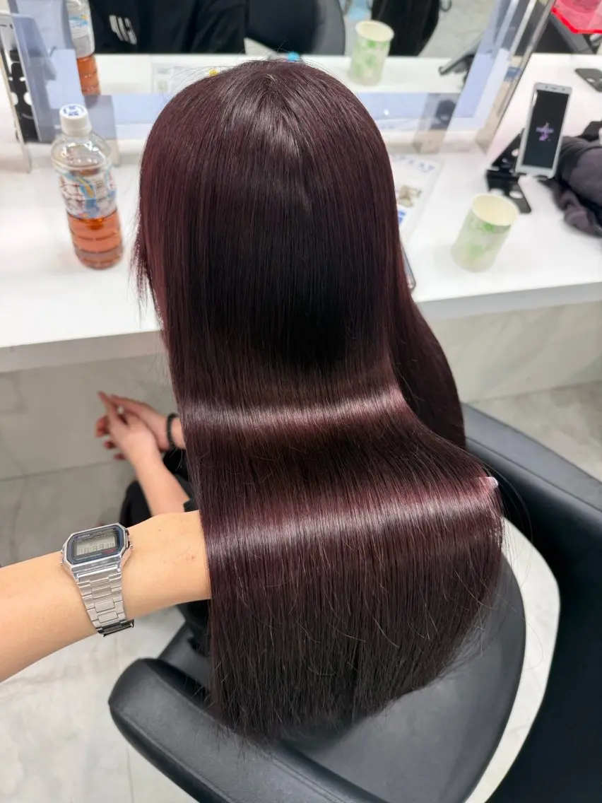 ロング Ma2Ri /ゆるふわ暖色カラーのヘアスタイル