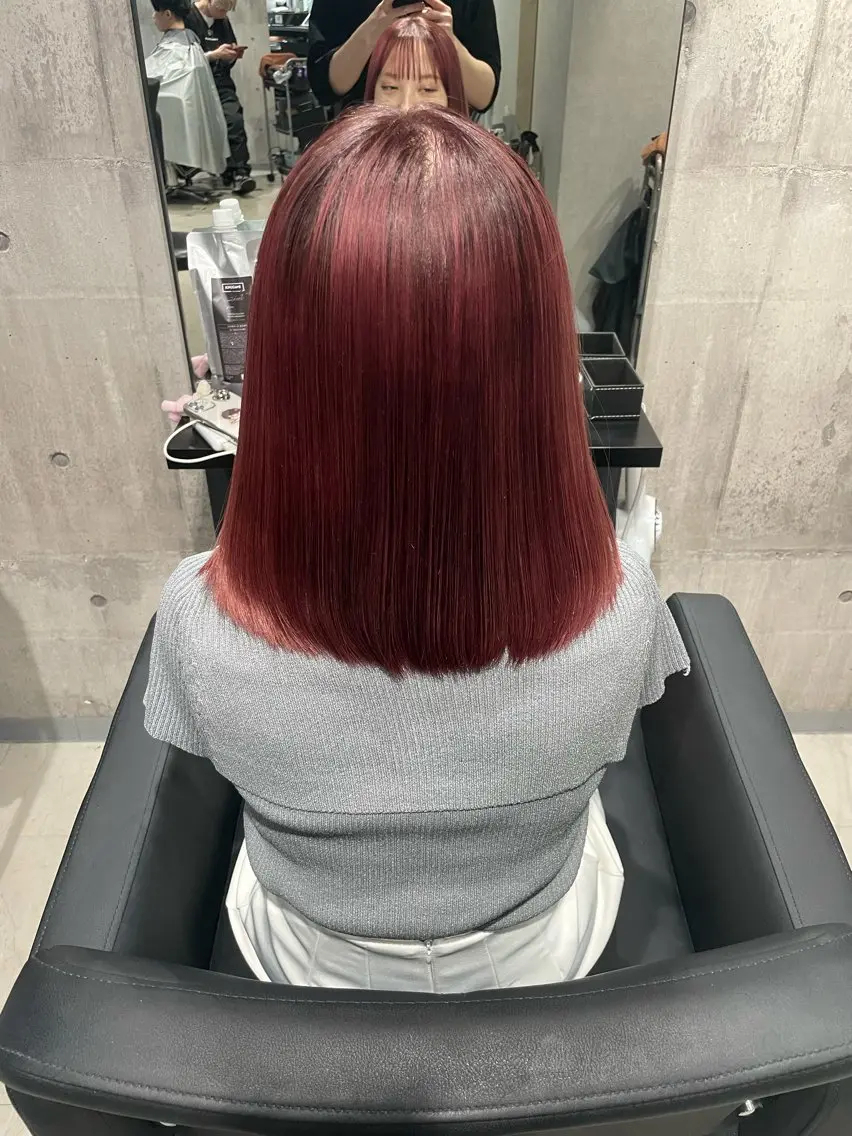 ショート カラー ピンクカラー 🫧透明感/美髪🫧 Hiroakiのヘアスタイル