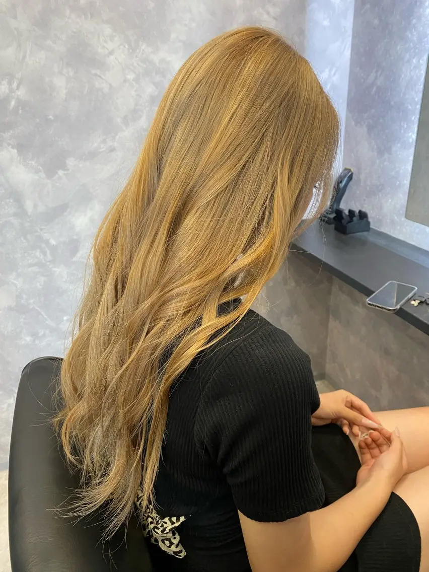 ロング いまい ひまりのヘアスタイル