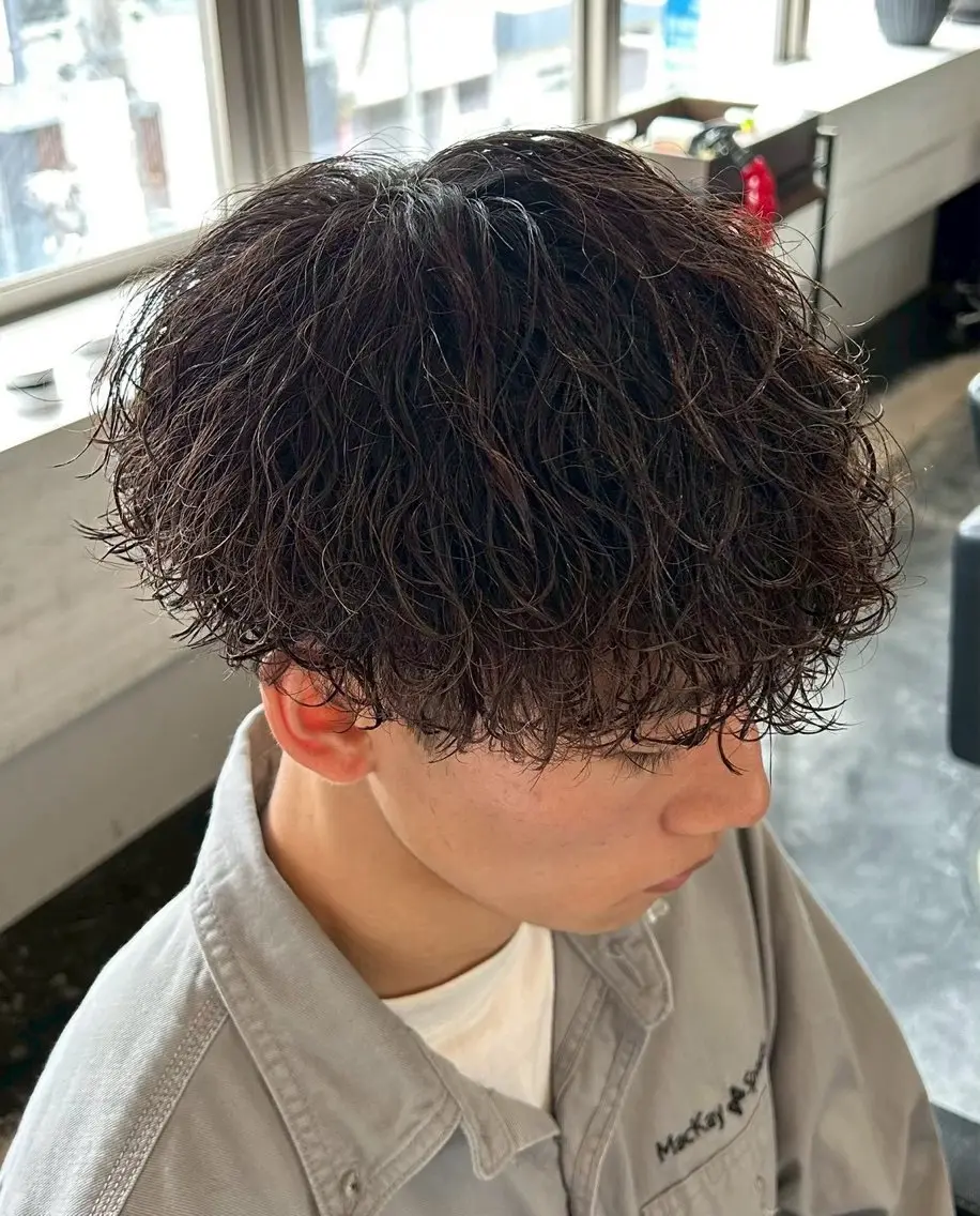 『パーマ』波巻きパーマ🌀の写真