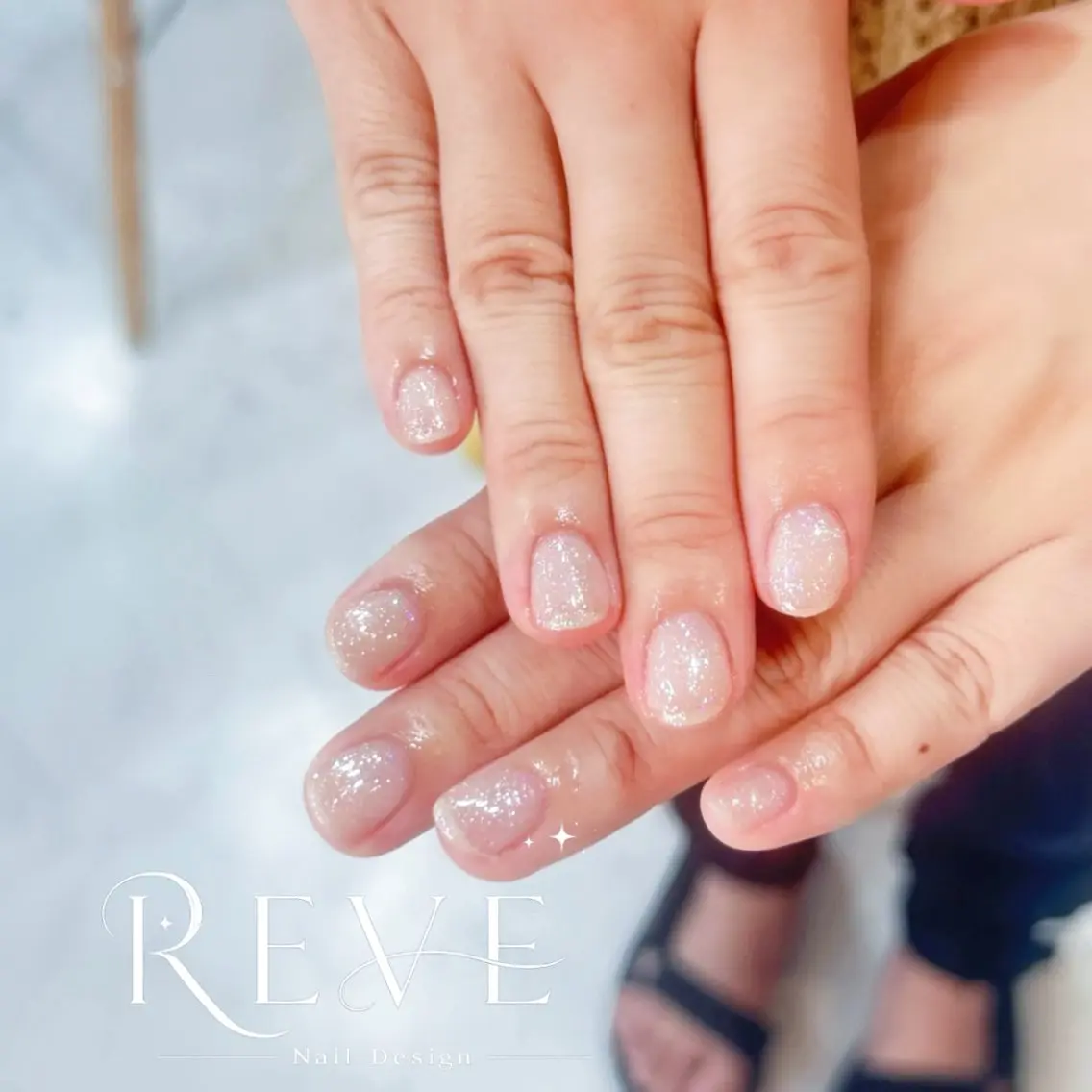 ネイル フラッシュネイル ジェルネイル ハンドネイル REVE あんのネイルデザイン