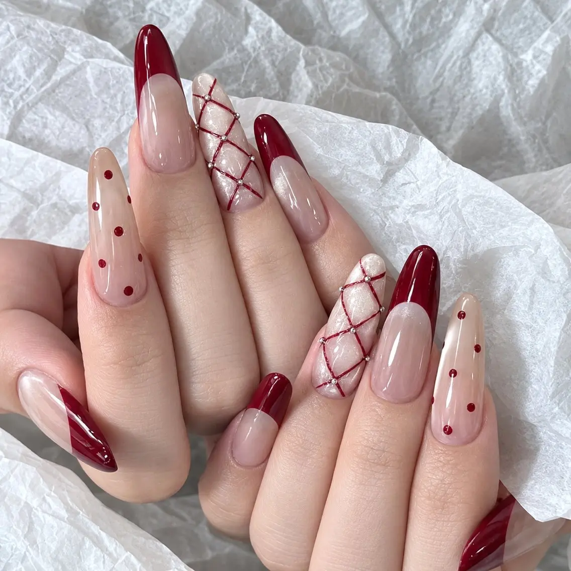 ネイル アートネイル ジェルネイル 韓国ネイル ニュアンスネイル シンプルネイル ハンドネイル ハンドケア Anna Melia Nailのネイルデザイン