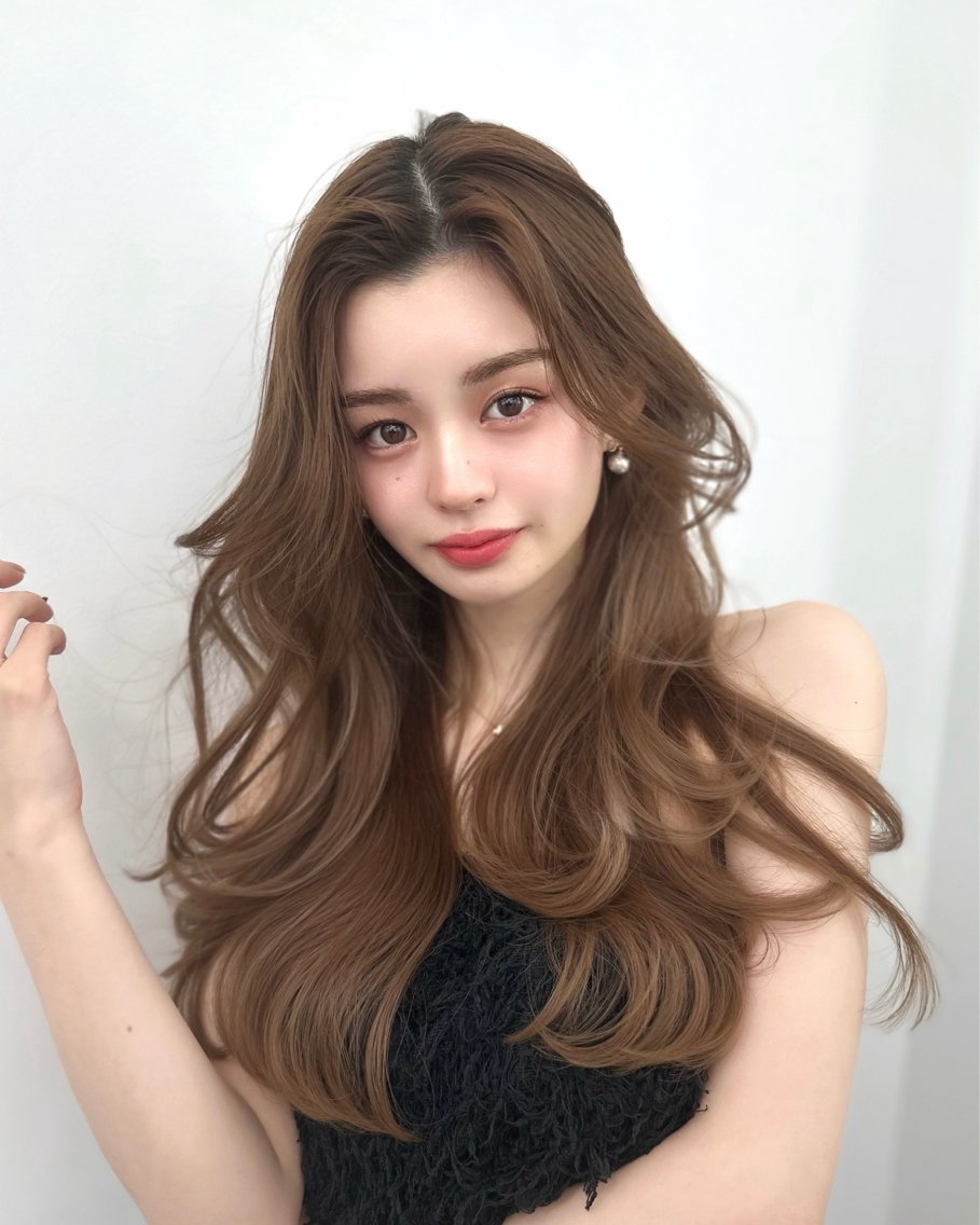 セミロング カット ヘアカラー トリートメント ヘッドスパ ヘアセット 前髪顔まわりカット 🌈中村海聖のヘアスタイル