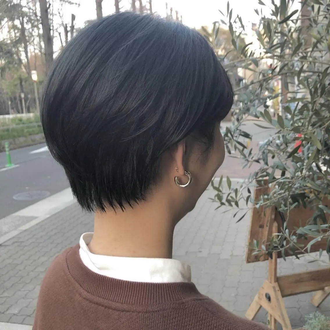 ミディアム カラー パーマ メンズ sendai mayumiのヘアスタイル