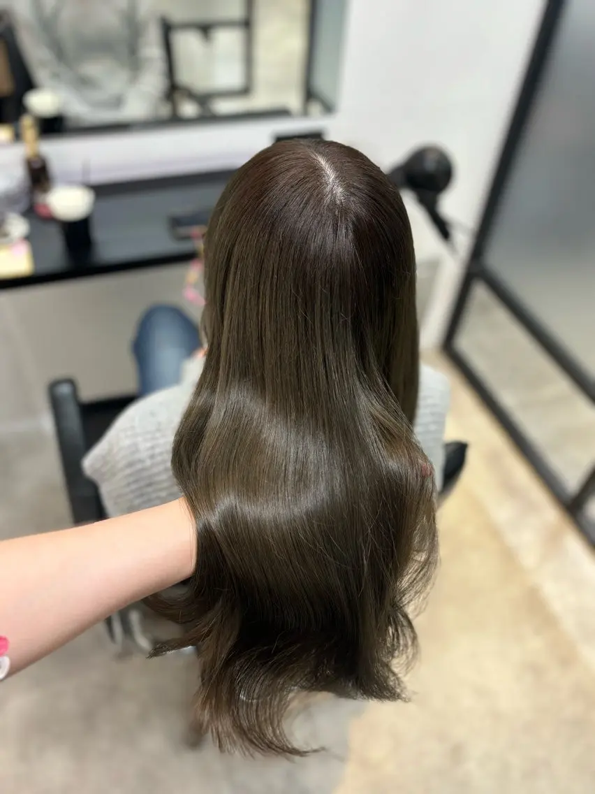 ロング 髪質改善 トリートメント 髪質改善♡ 保坂汐音のヘアスタイル