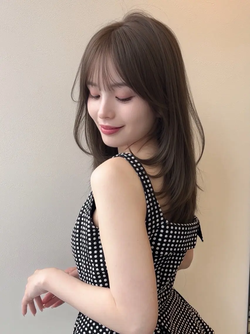 ミディアム 🤎レイヤー艶カラー /AYAME🤎のヘアスタイル