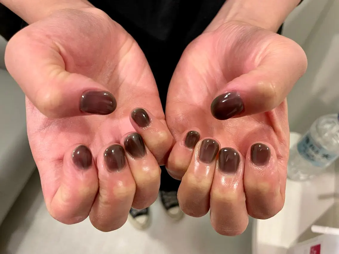 ネイル ワンカラーネイル haruka. nailsTOKYOのネイルデザイン