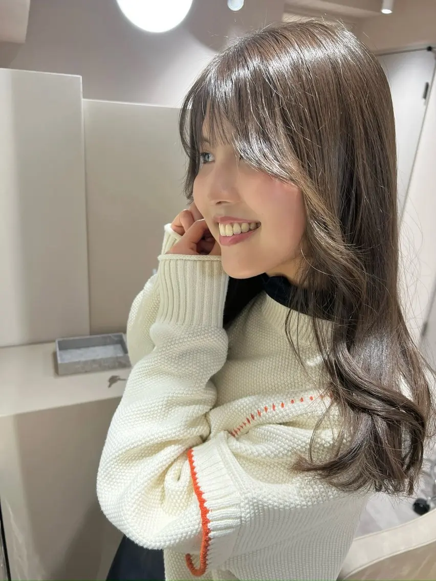 ロング カット ヘアカラー トリートメント lane HAIR 【大阪京橋】KISAのヘアスタイル