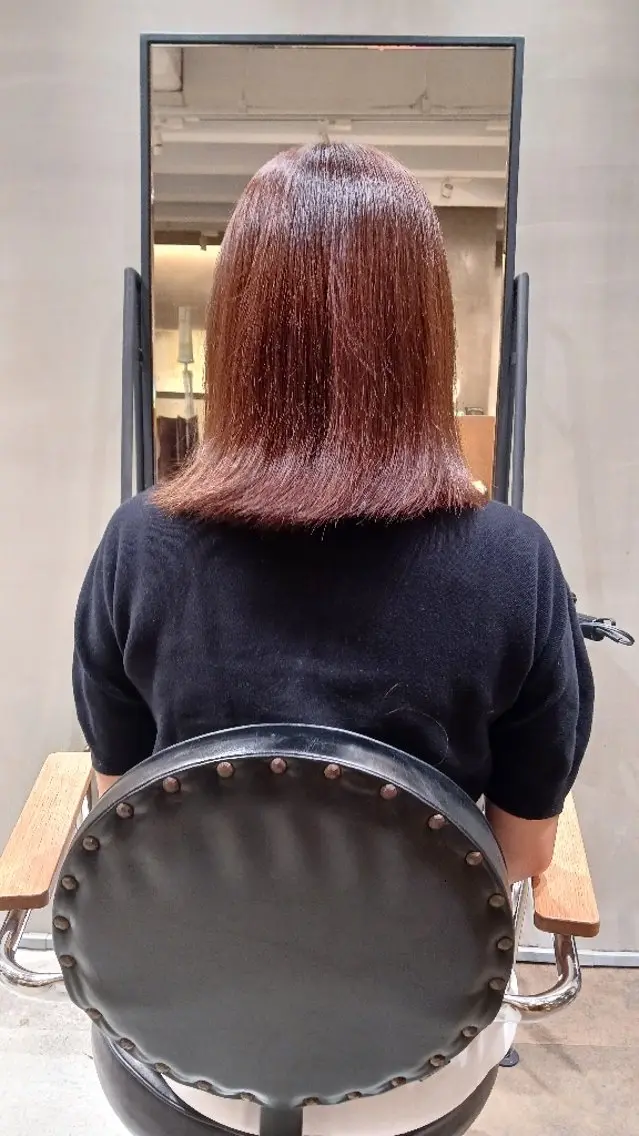 カラー ヘアカラー 長島 想芽のヘアスタイル