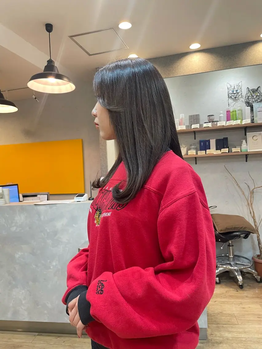 ロング カラー ブラウンカラー 髪質改善/Bloss om🌷高橋沙衣のヘアスタイル