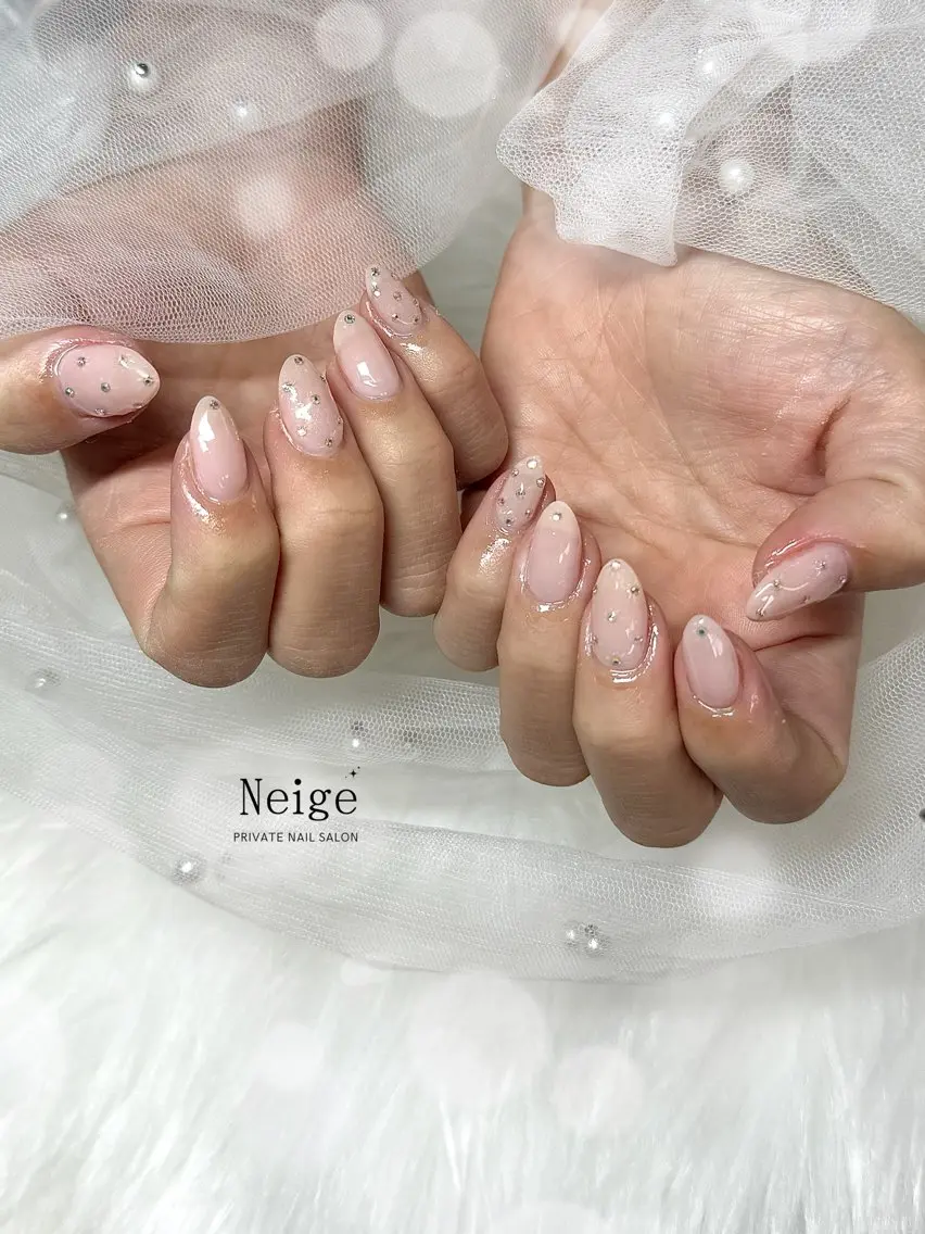 ネイル ハンドネイル Neige‪𓂃ai ＊梅津 / 松尾のネイルデザイン