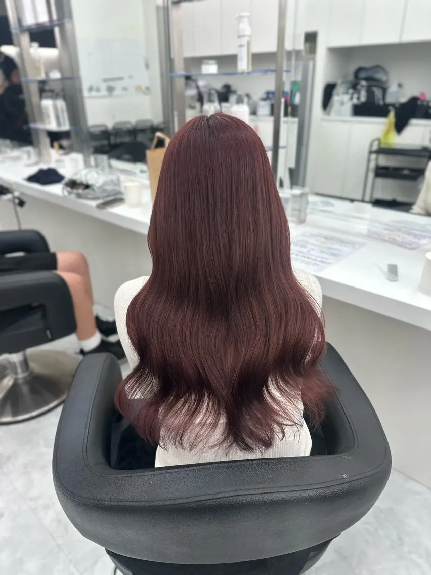 ロング カラー ケアカラー 似合わせstyle ❤︎misaki❤︎のヘアスタイル