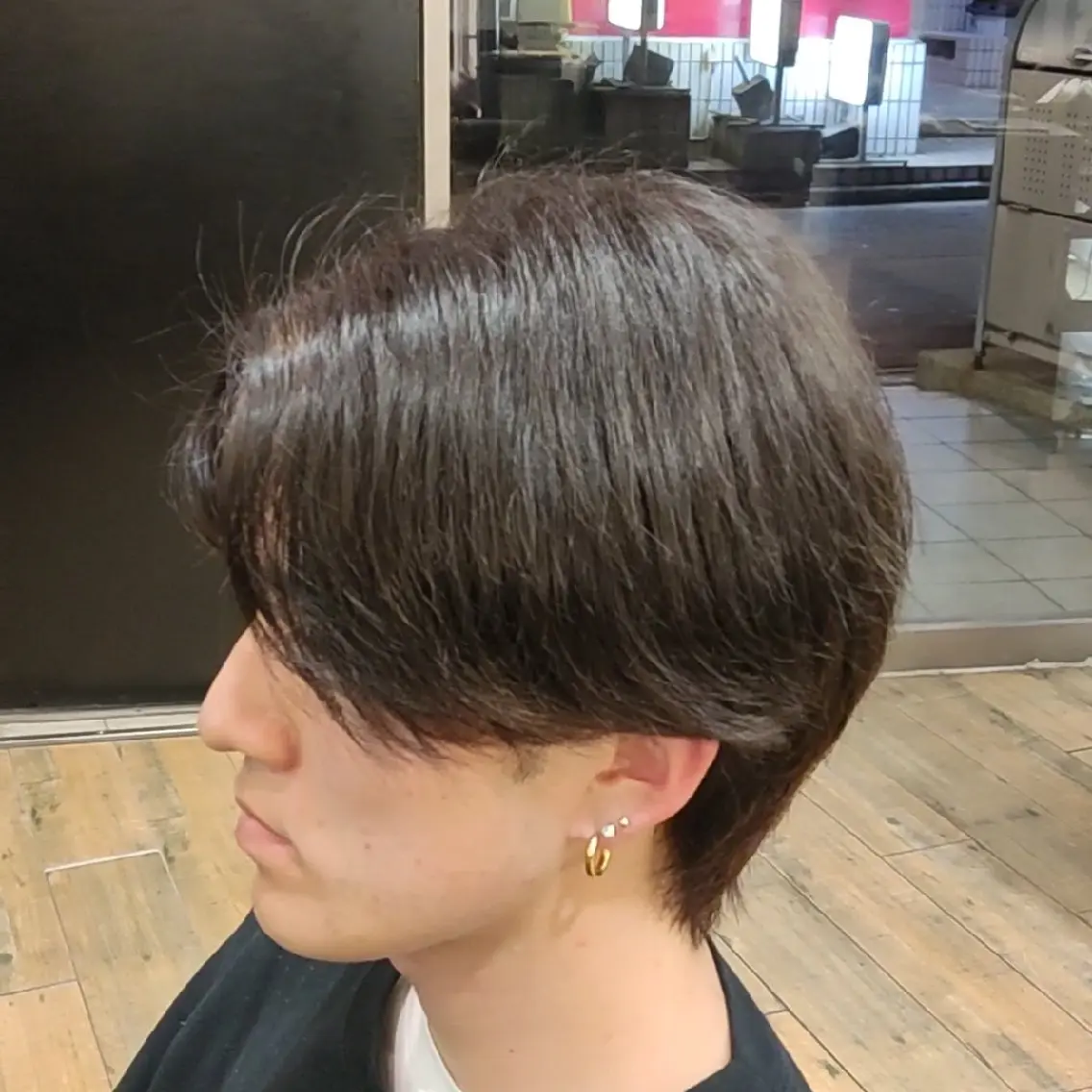 カラー メンズ メンズブリーチ ブリーチ 廣多 克哉のヘアスタイル