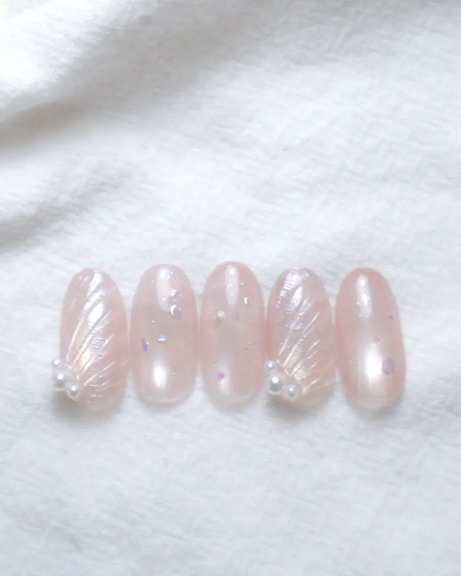ネイル ハンドネイル Luce nail 🫧なるみのネイルデザイン