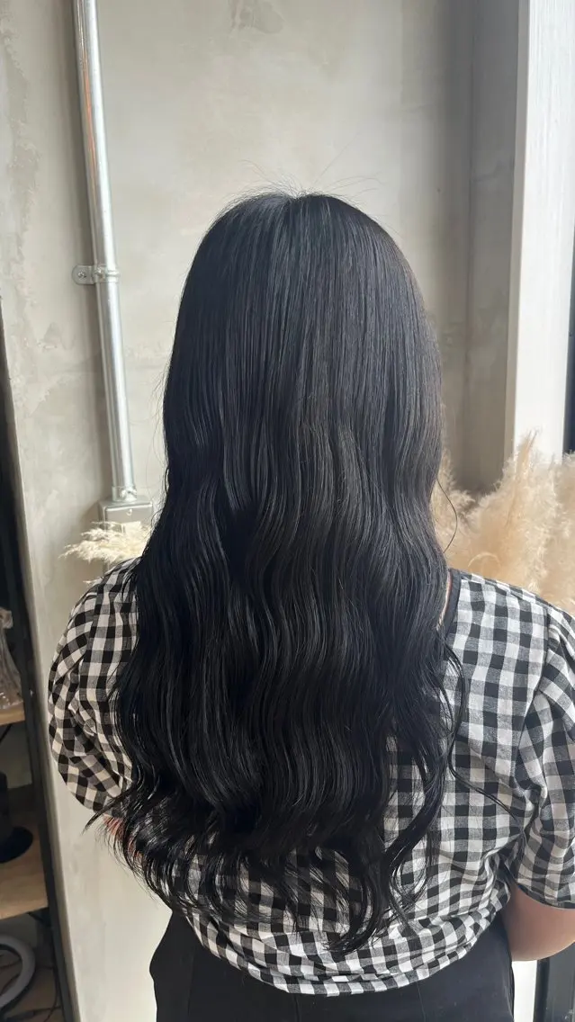 カラー 田中 萌のヘアスタイル