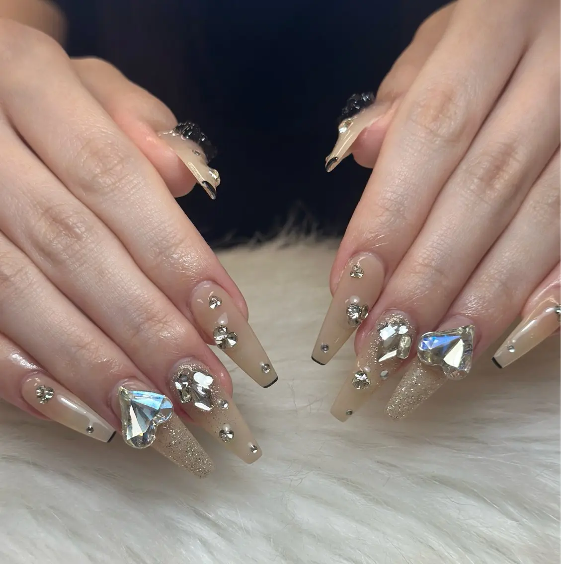 ネイル アートネイル ジェルネイル マグネットネイル ハンドネイル JennNail_ マオのネイルデザイン
