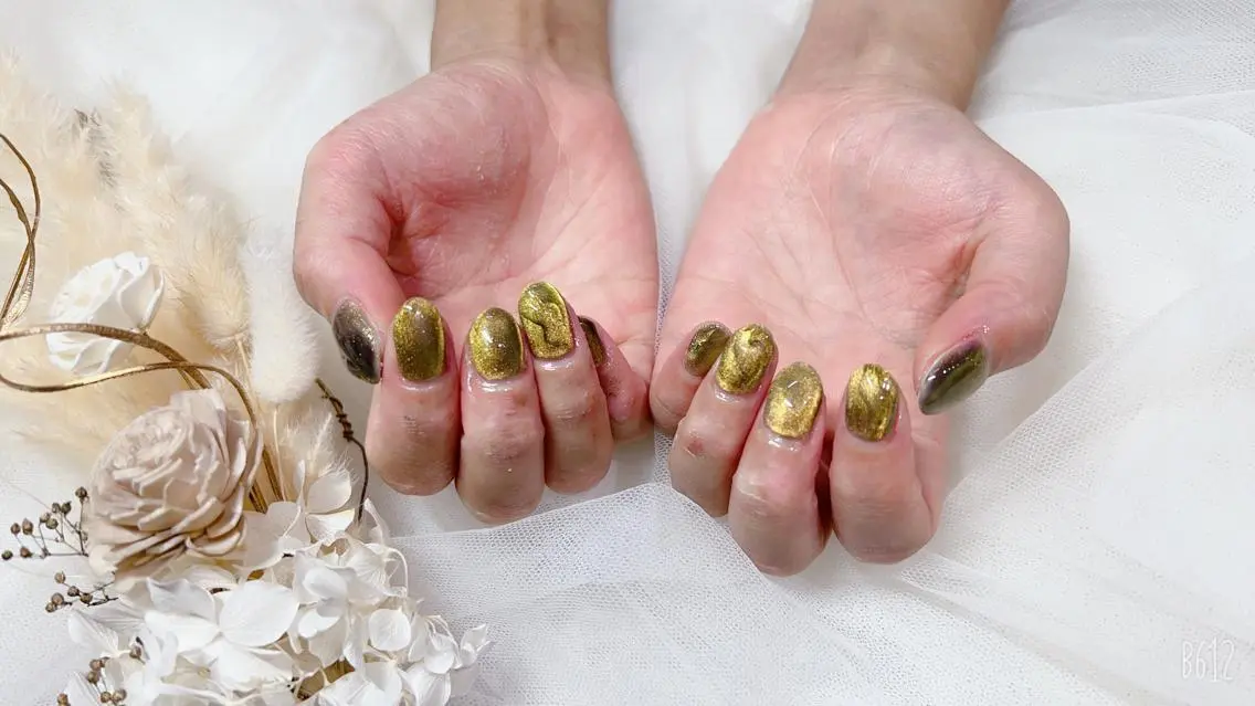 ネイル シンプルネイル M_ nail salonのネイルデザイン
