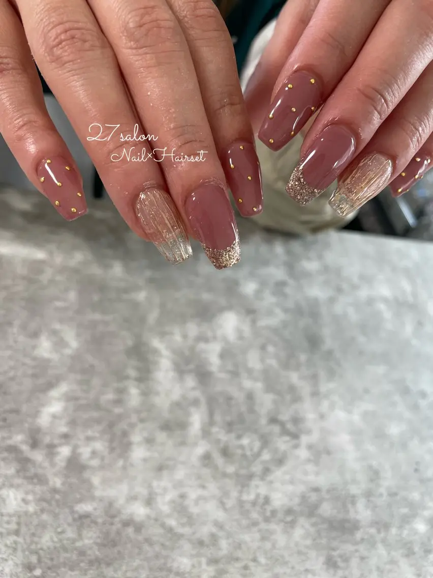 ネイル ピンク 春ネイル 27salon yuinaのネイルデザイン
