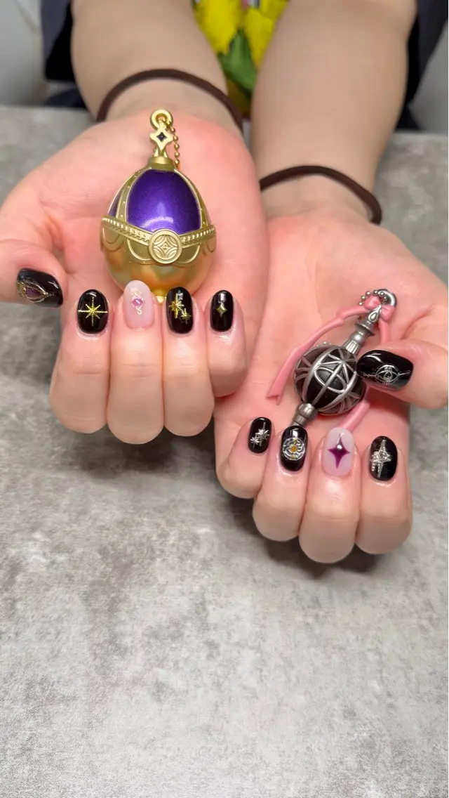 ネイル ハンドネイル ハンドケア shino🌟 痛ネイルのネイルデザイン
