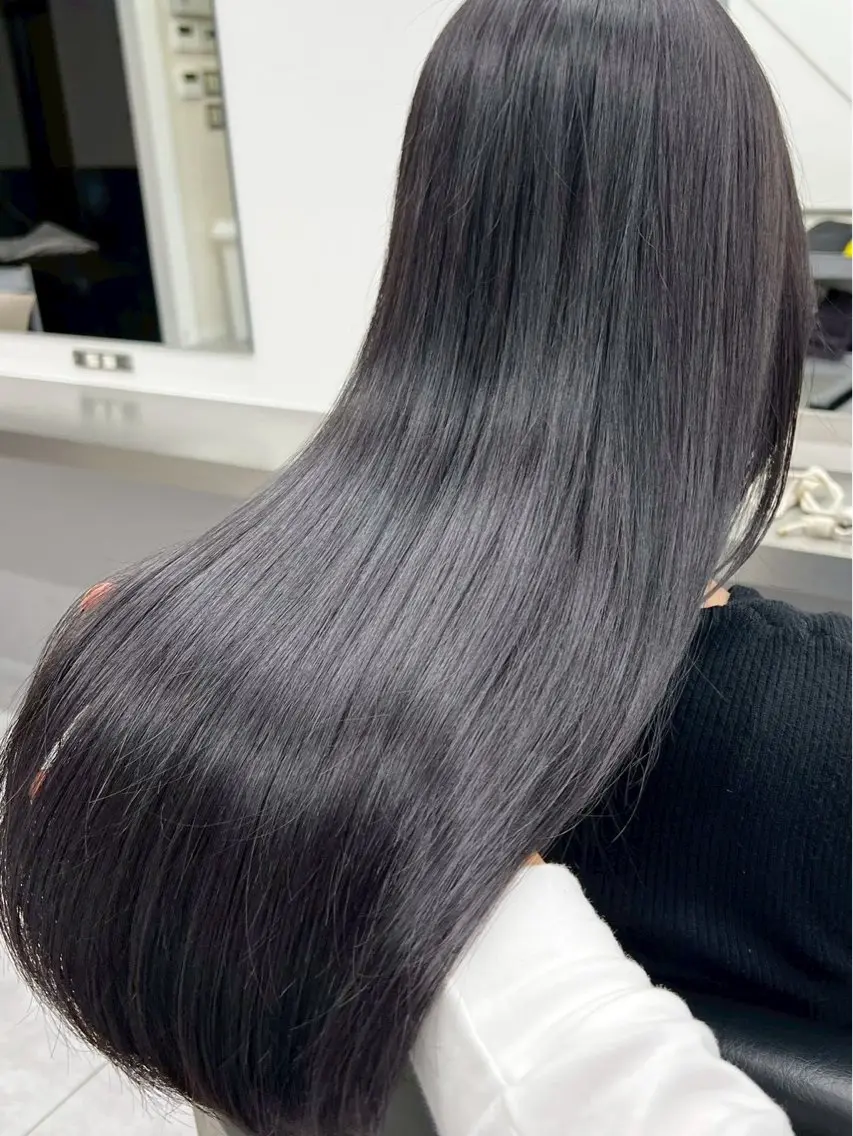 "縮毛モデル様募集🎀♡"→美髪縮毛矯正+カット🫧 ¥9240→¥6800の写真