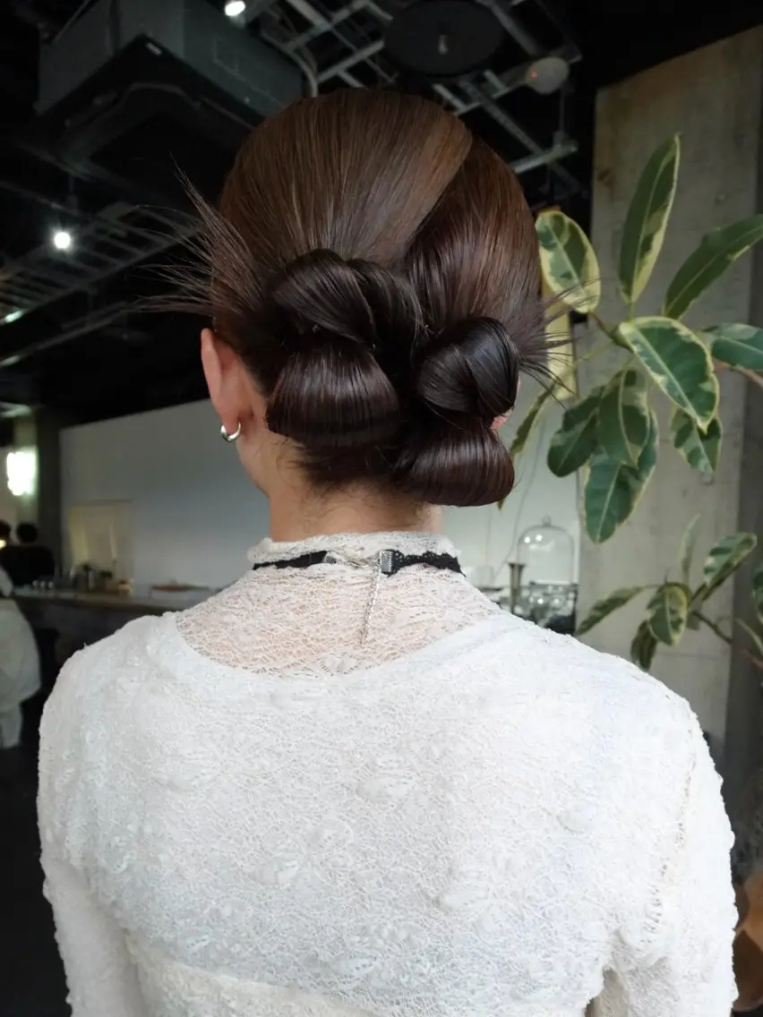 ヘアアレンジ 下川 結月のヘアスタイル