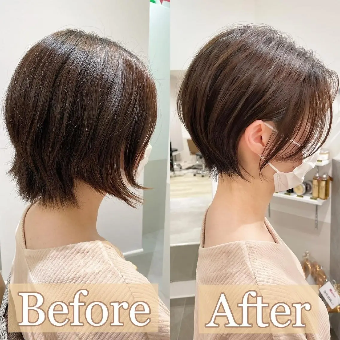 ショート ショートボブ ボブ ショートヘア 髪質改善:クロスパー マ特化型⭐中西雄大✂のヘアスタイル