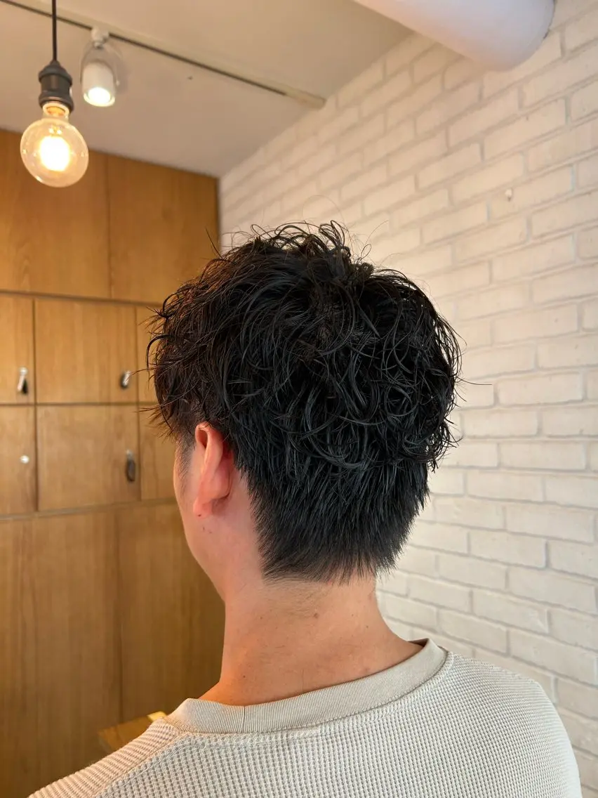 パーマ メンズ カットモデル 募集🪄🫧まどかのヘアスタイル
