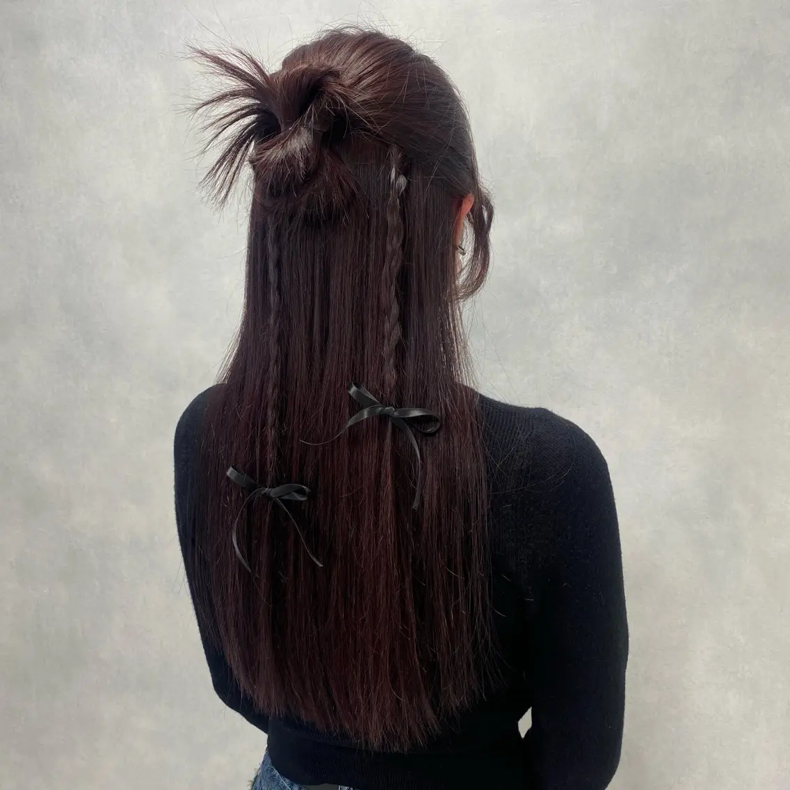 韓国・網紅style 🦋HONOKA🦋のヘアスタイル
