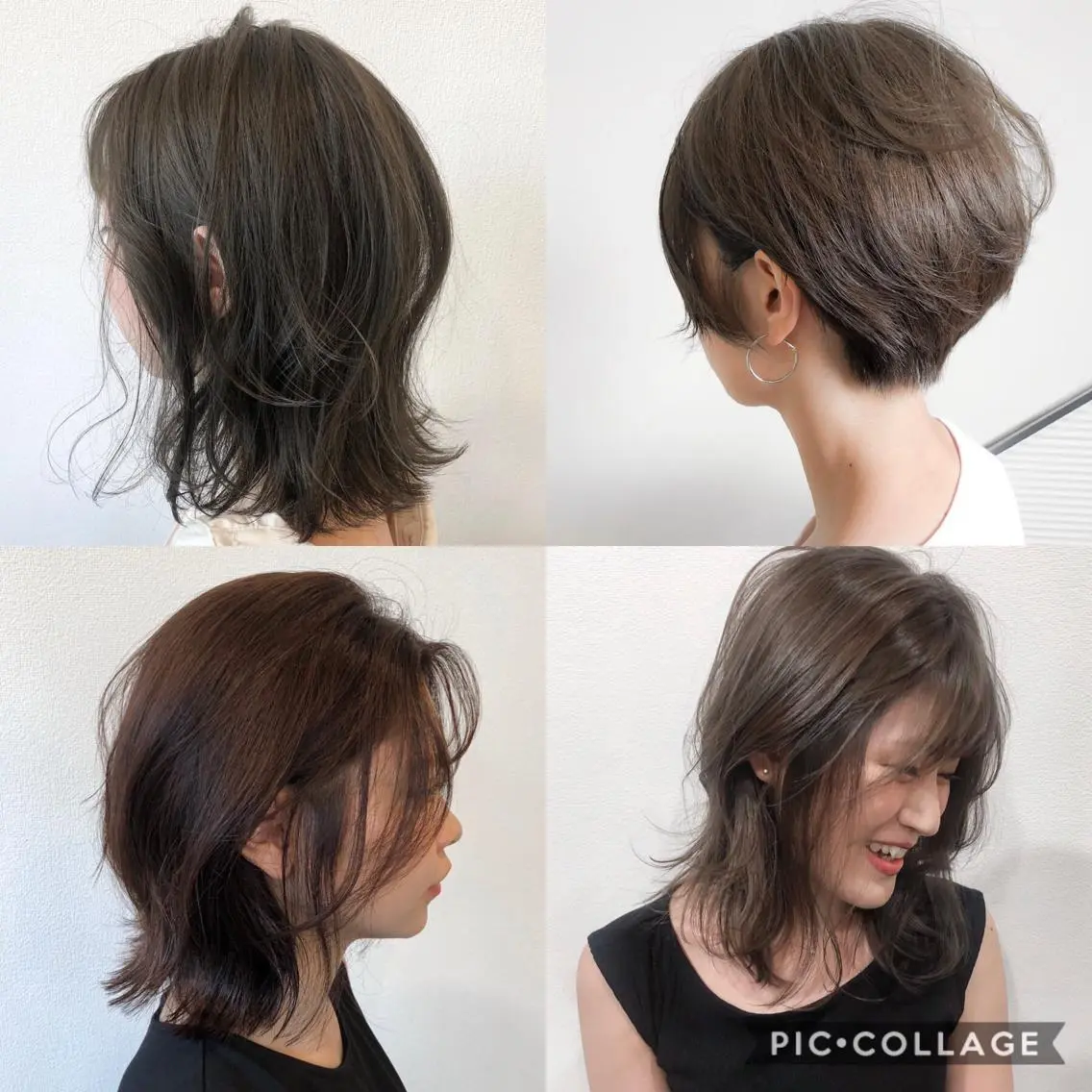 ミディアム カラー ヘアアレンジ ダメージレスサロン✨ kayo🌱のヘアスタイル