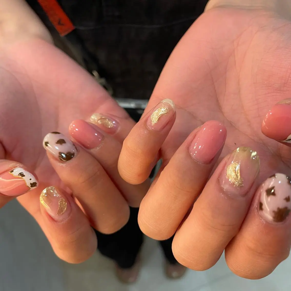 ネイル ハンドネイル フットネイル ゆびノさき茨木店 ニュアンス/アートのネイルデザイン
