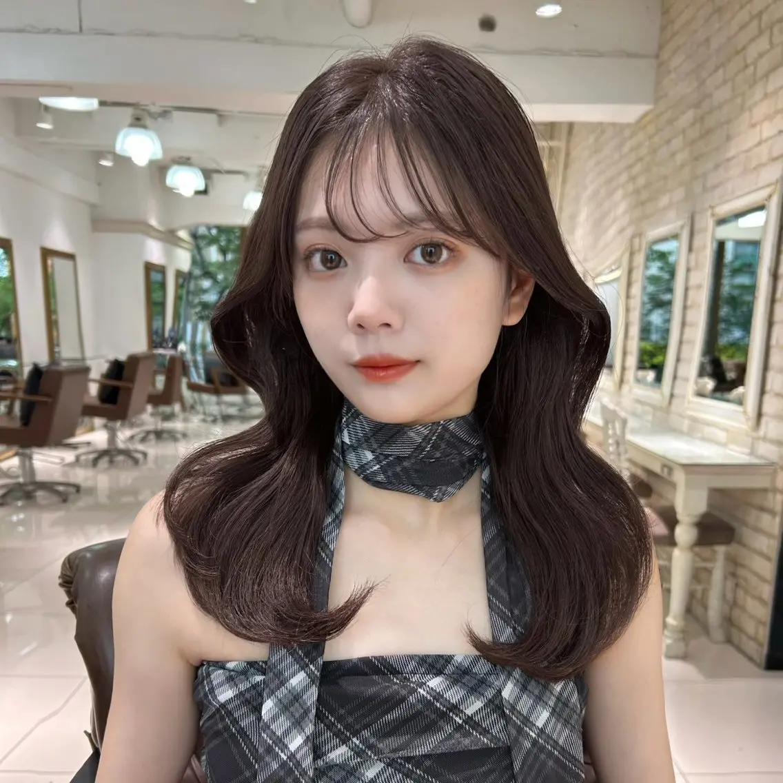 カラー ヘアカラー Asuka🐢💚/ 透明感カラーのヘアスタイル
