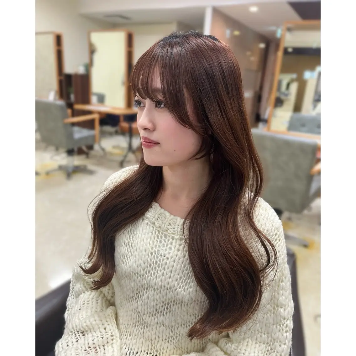 顔周りcut➕スタイリング🩷の写真
