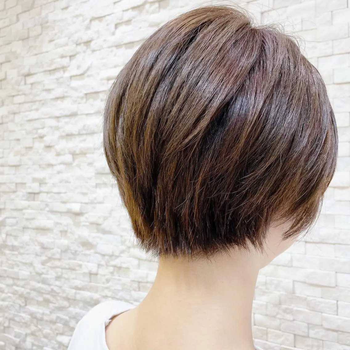 ショート 鈴木 美咲のヘアスタイル